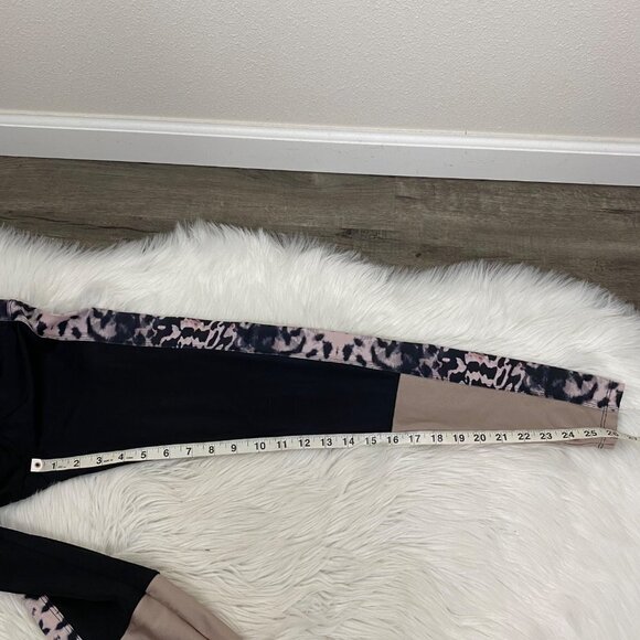 Free People FP Movement Onzie Womens XS Color Block Printed Full Length Leggings - Picture 8 of 9